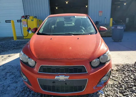 2012 Chevrolet Sonic Lt из США, поврежденный, VIN 1G1JC5SH3C4185436